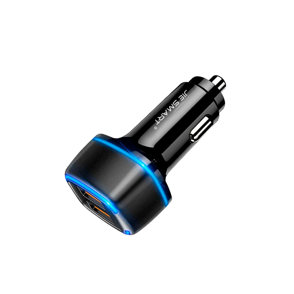JIE SMART cargador auto turbo power blanco o negro