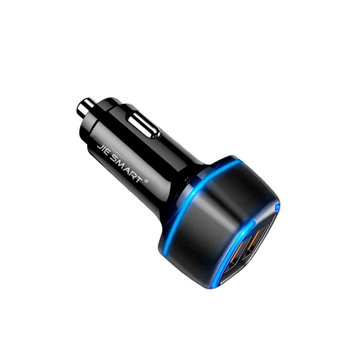 JIE SMART cargador auto turbo power blanco o negro
