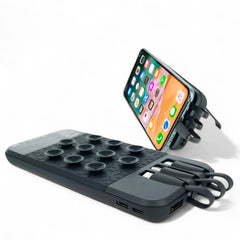 JIE SMART power bank 10000mAh negro carga rapida