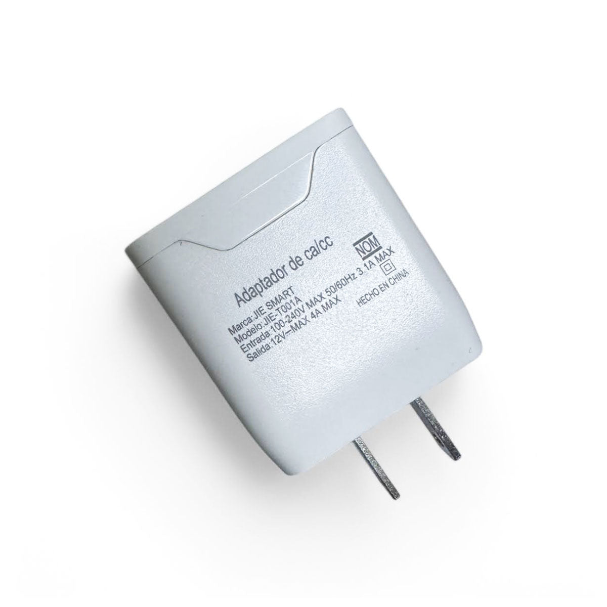 JIE SMART Cargador Micro USB QC3.0 Carga Rápida Blanco o Negro