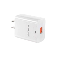 JIE SMART cargador tipo C carga rápida LED