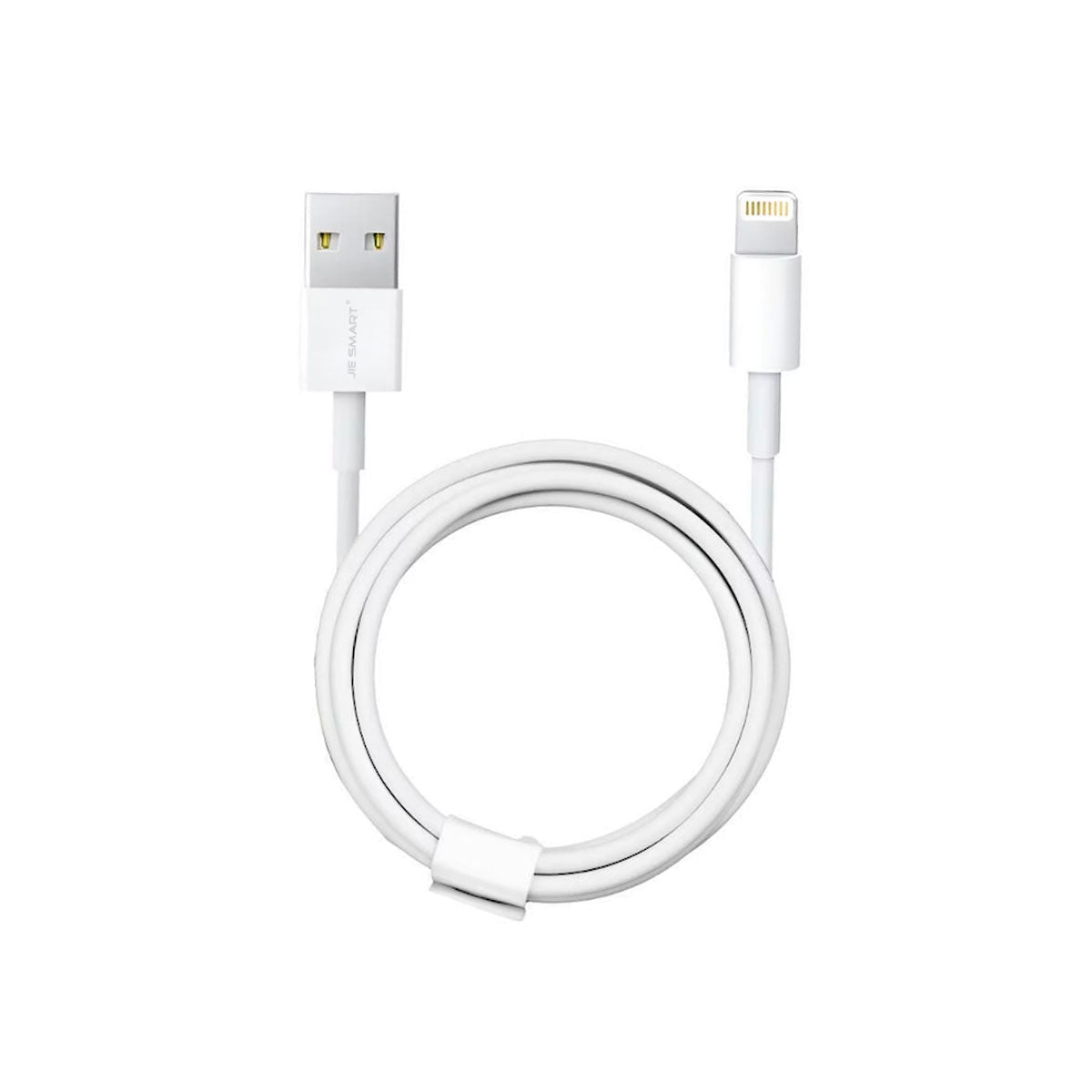 CABLE DE DATOS JIE SMART super cable blanco 2.1A
