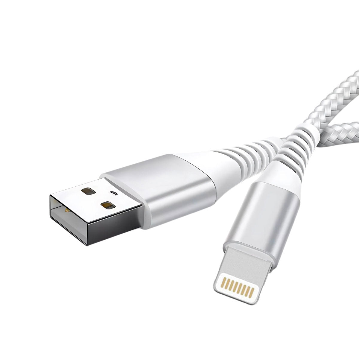 JIE SMART Cable de Datos 3A Lighting a USB varios colores 1.8m