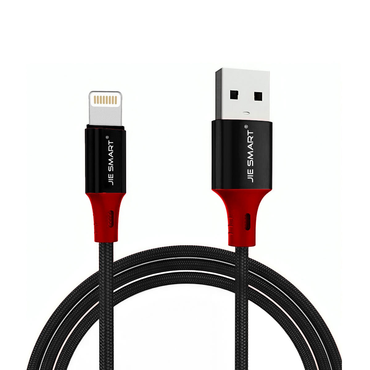 JIE SMART Cable de Datos 3A Lighting a USB varios colores 1.8m