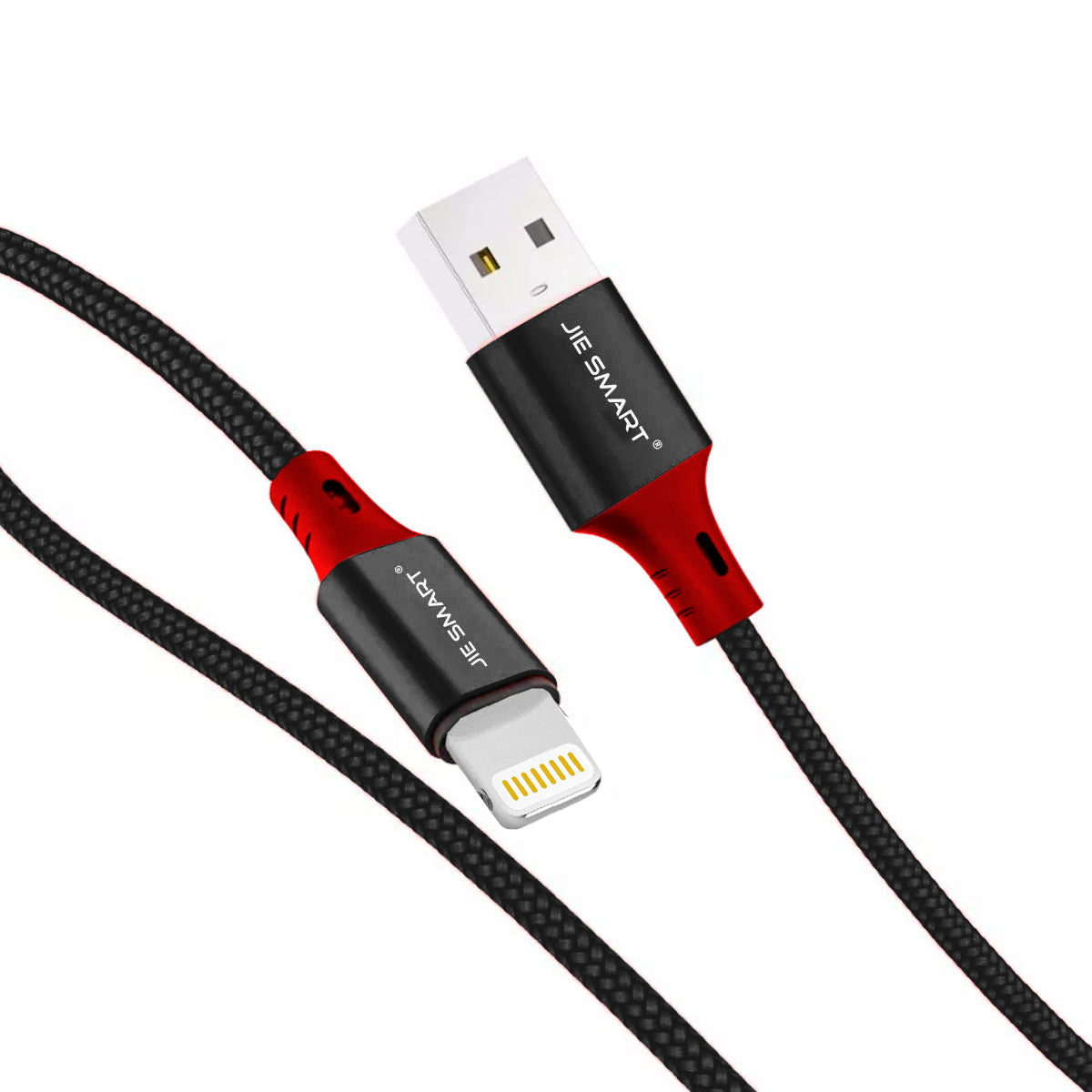 JIE SMART Cable de Datos 3A Lighting a USB varios colores 1.8m