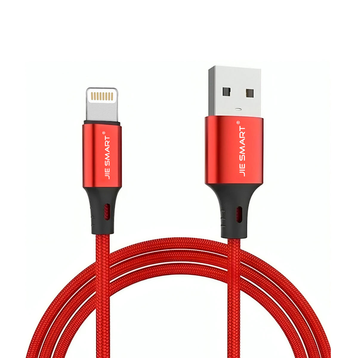 JIE SMART Cable de Datos 3A Lighting a USB varios colores 1.8m