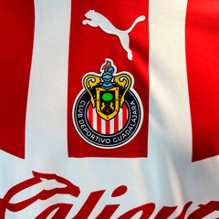 Jersey Puma Jugador Chivas Local 2023/2024 Rojo/Blanco