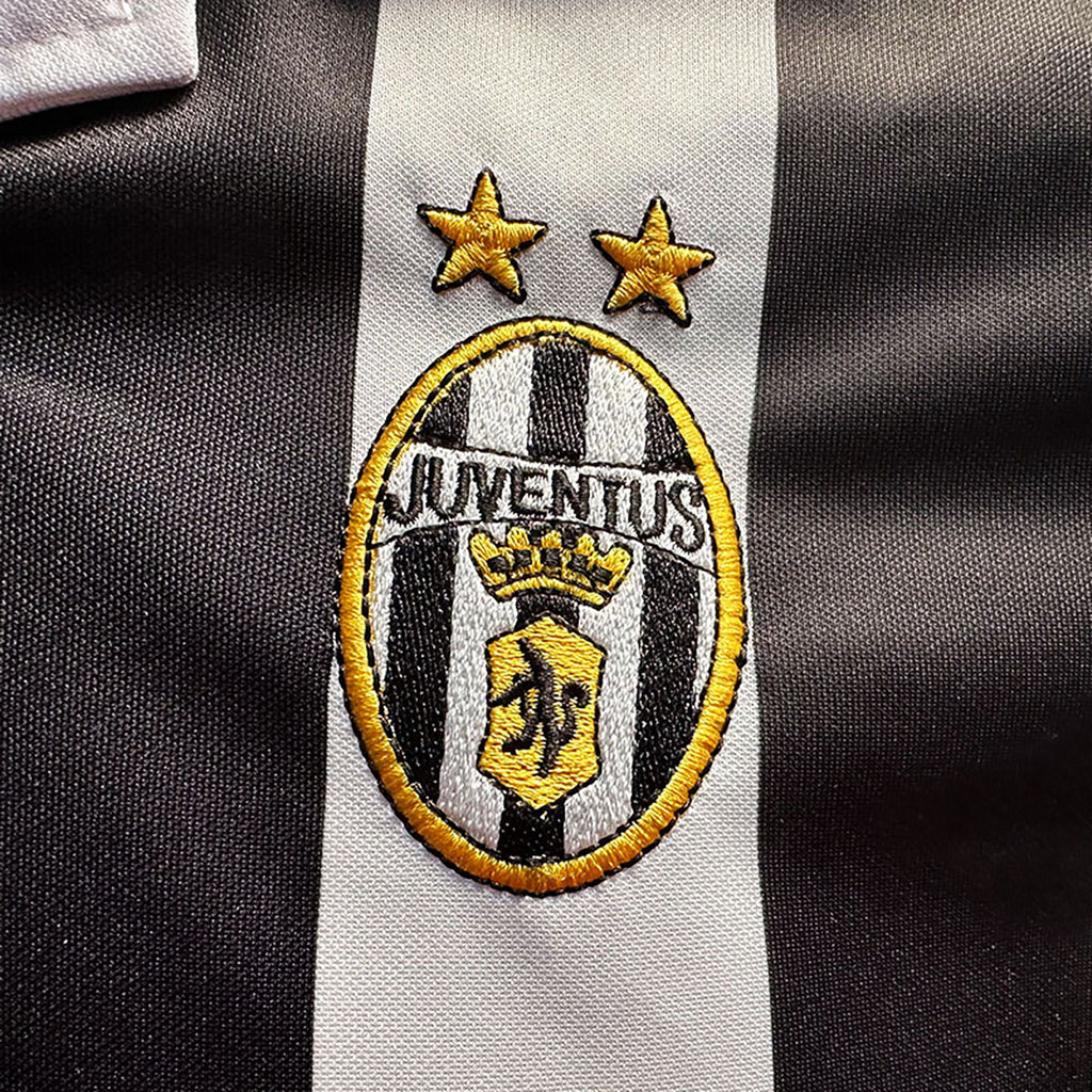 Jersey Kappa Retro Juventus Negro Blanca Manga Corta M