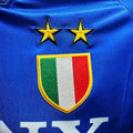 Jersey Kappa Retro Juventus Azul Rey Manga Corta M