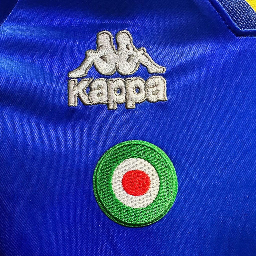 Jersey Kappa Retro Juventus Azul Rey Manga Corta S
