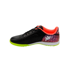 Zapatos fútbol Kappa Turf Kombat Player hombre negro amarillo