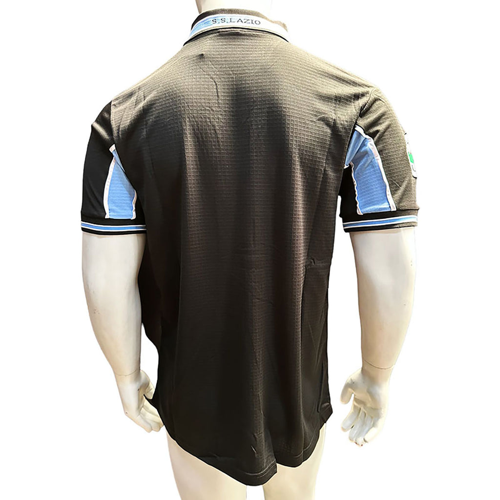 Jersey Puma Retro Lazio Negra Azul Manga Corta M