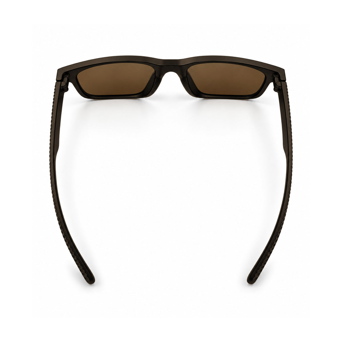 Lentes De Sol KNITE Hombre Armazon Negro Mica Cafe