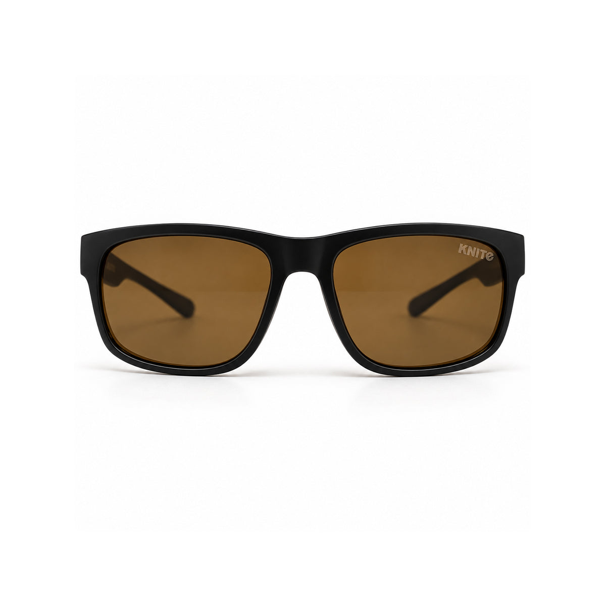 Lentes De Sol KNITE Hombre Negro Mica Cafe Fashion