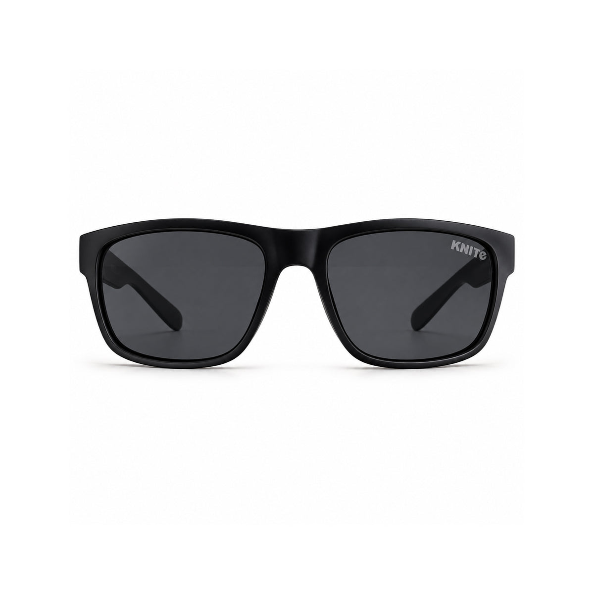Lentes De Sol Knite Hombre Negro Mica Oscura