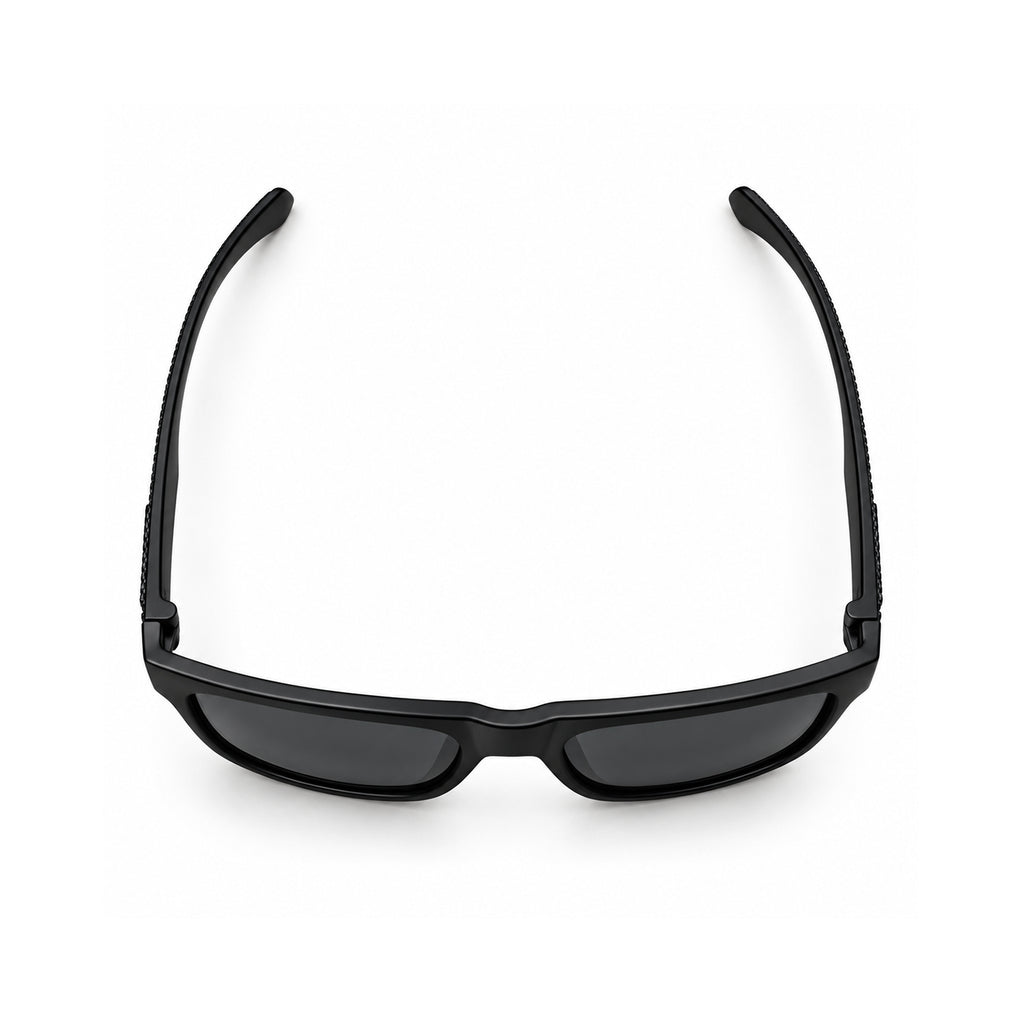Lentes De Sol Knite Hombre Negro Mica Oscura