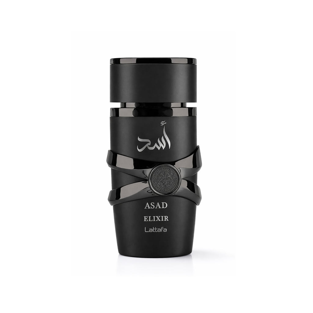 Kit 3 Perfumes Lattafa Asad Hombre Elixir Bourbon Premium