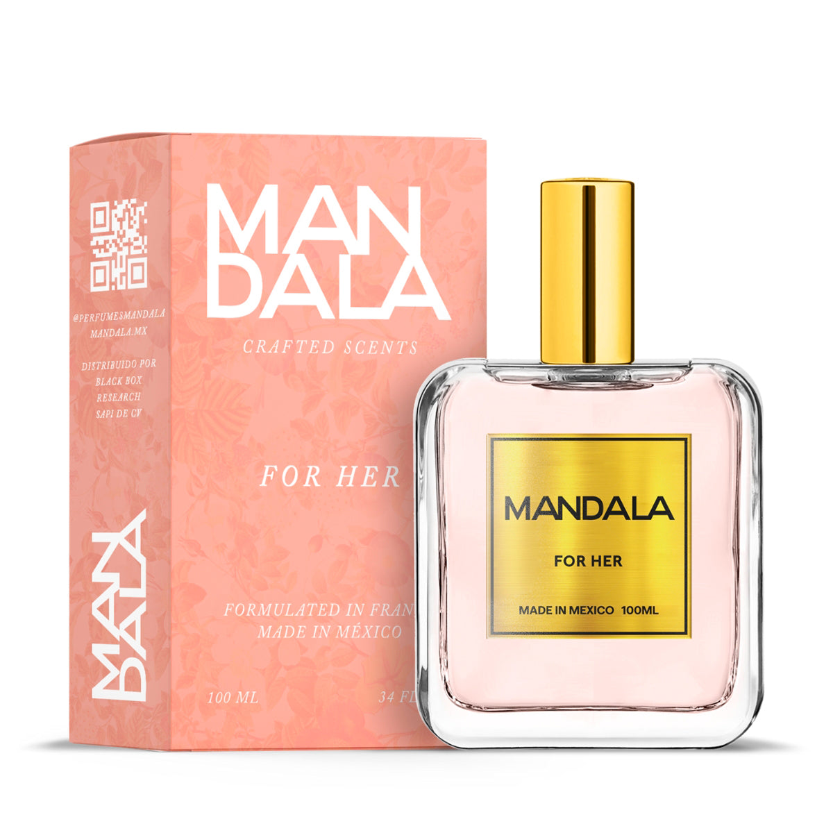Perfume Mujer Mandala Amore Mediterraneo Cítrico 100ml