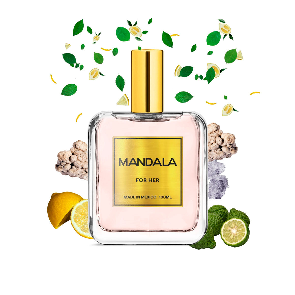Perfume Mujer Mandala Amore Mediterraneo Cítrico 100ml