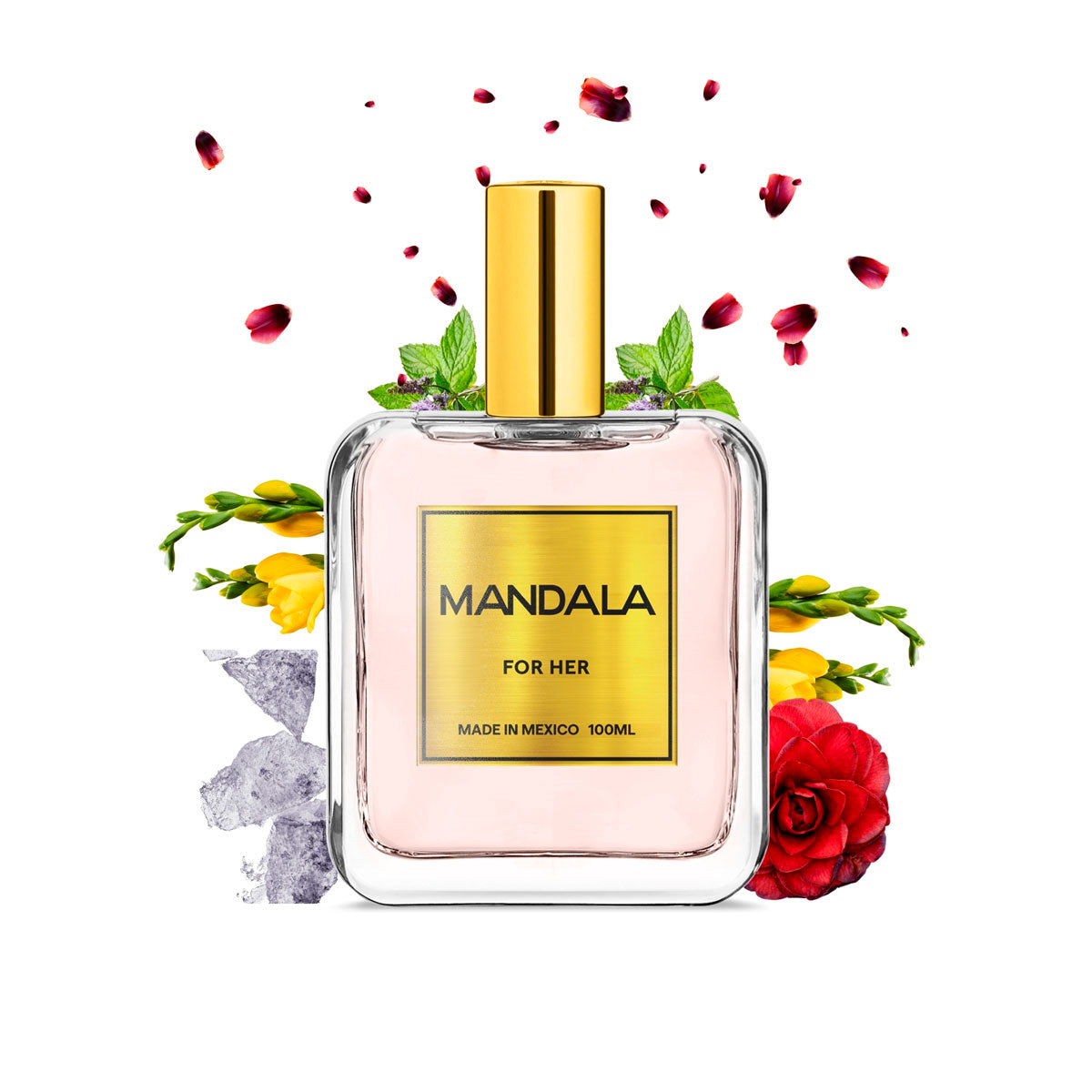 Perfume Mujer Mandala Golden Elegance Gardenia 100ml