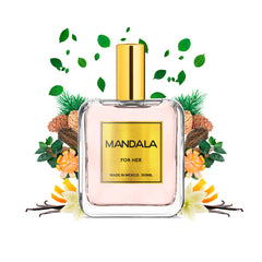 Perfume Mujer Mandala Nocturnal Elixir Café concentrad 100ml