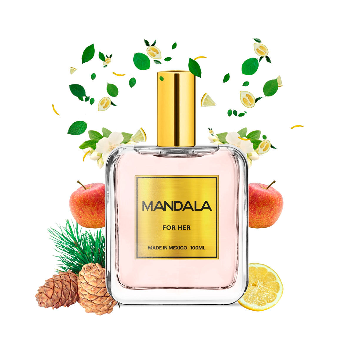 Perfume Mujer Mandala Mediterranean Breeze Cítrico 100ml
