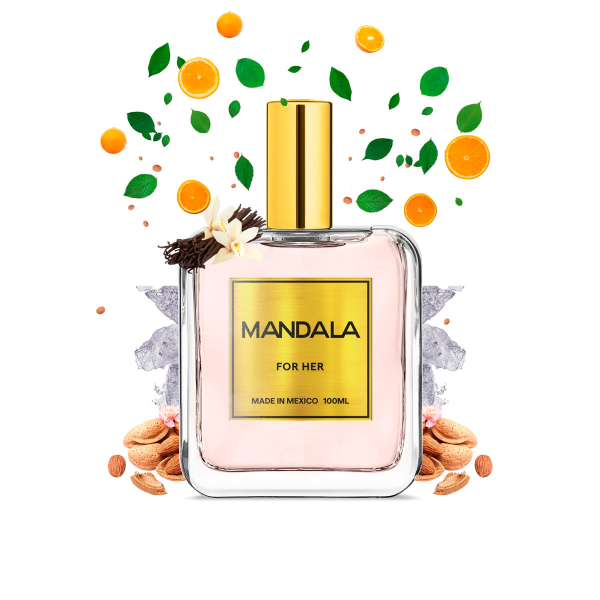 Perfume Mujer Mandala Eternal Bond Vainilla concentrad 100ml