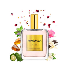 Perfume Mujer Mandala Modern Grace Rosa Concentrado 100ml