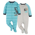 Mameluco Gerber Pack 2 Algodón Ropa Dormir Recién Nacido-0M