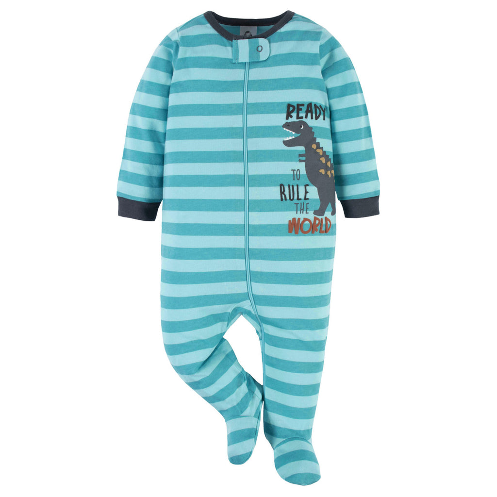 Mameluco Gerber Pack 2 Algodón Ropa Dormir Recién Nacido-6-9M
