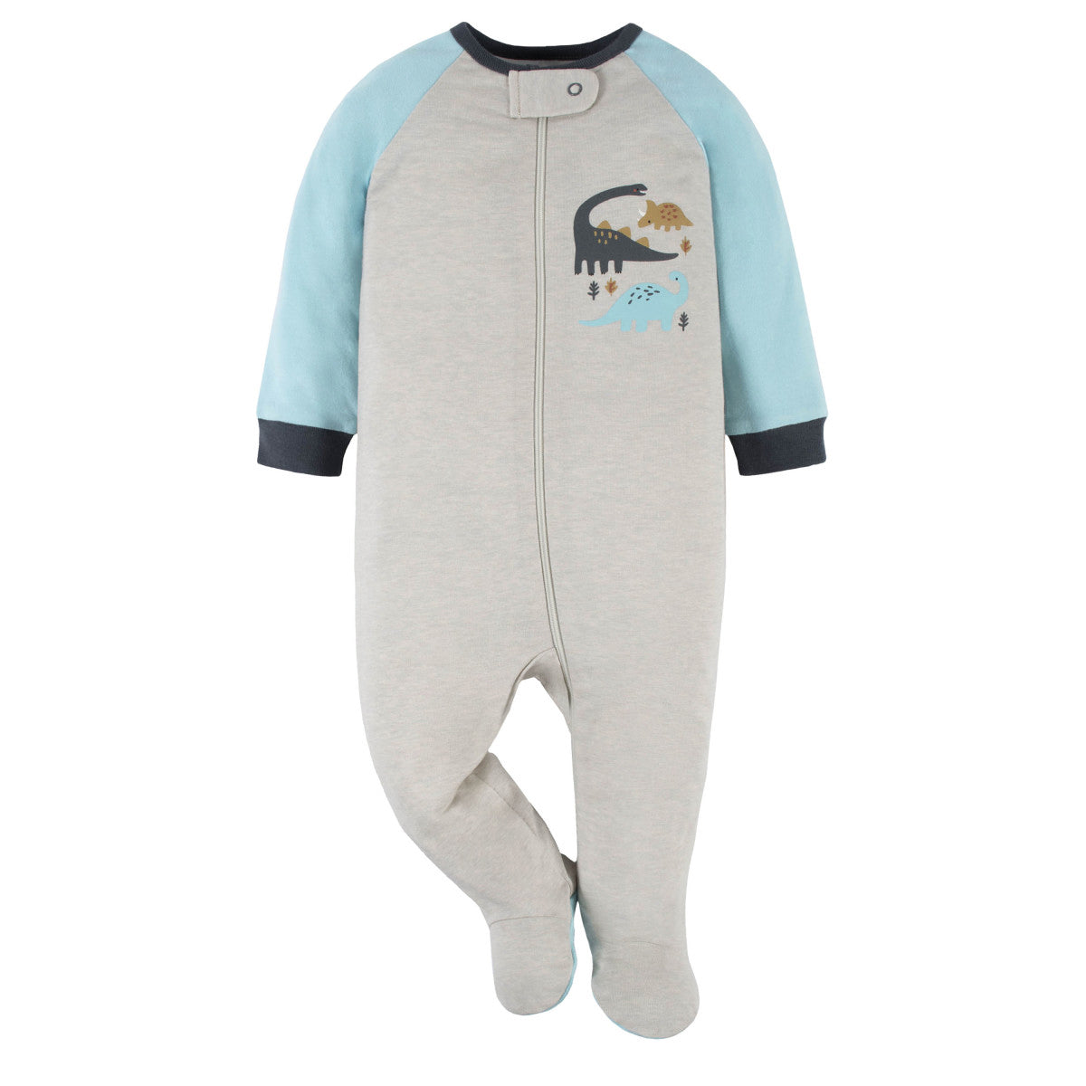 Mameluco Gerber Pack 2 Algodón Ropa Dormir Recién Nacido-0M