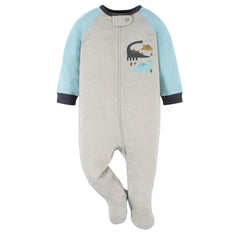 Mameluco Gerber Pack 2 Algodón Ropa Dormir Recién Nacido-3-6M