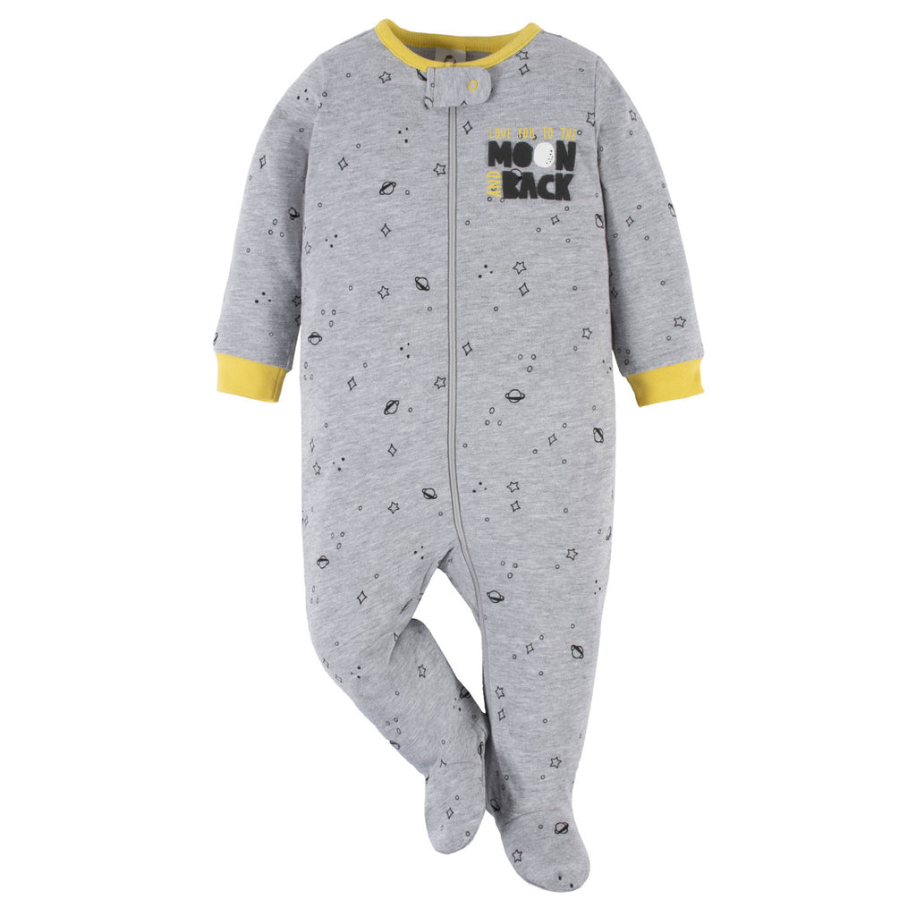 Mameluco Gerber Pack 2 Algodón Suave Bebé ropa dormir-6-9M