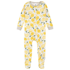 Mameluco Gerber Pack 2 Algodón Con Pies Ropa Dormir Bebé-18M