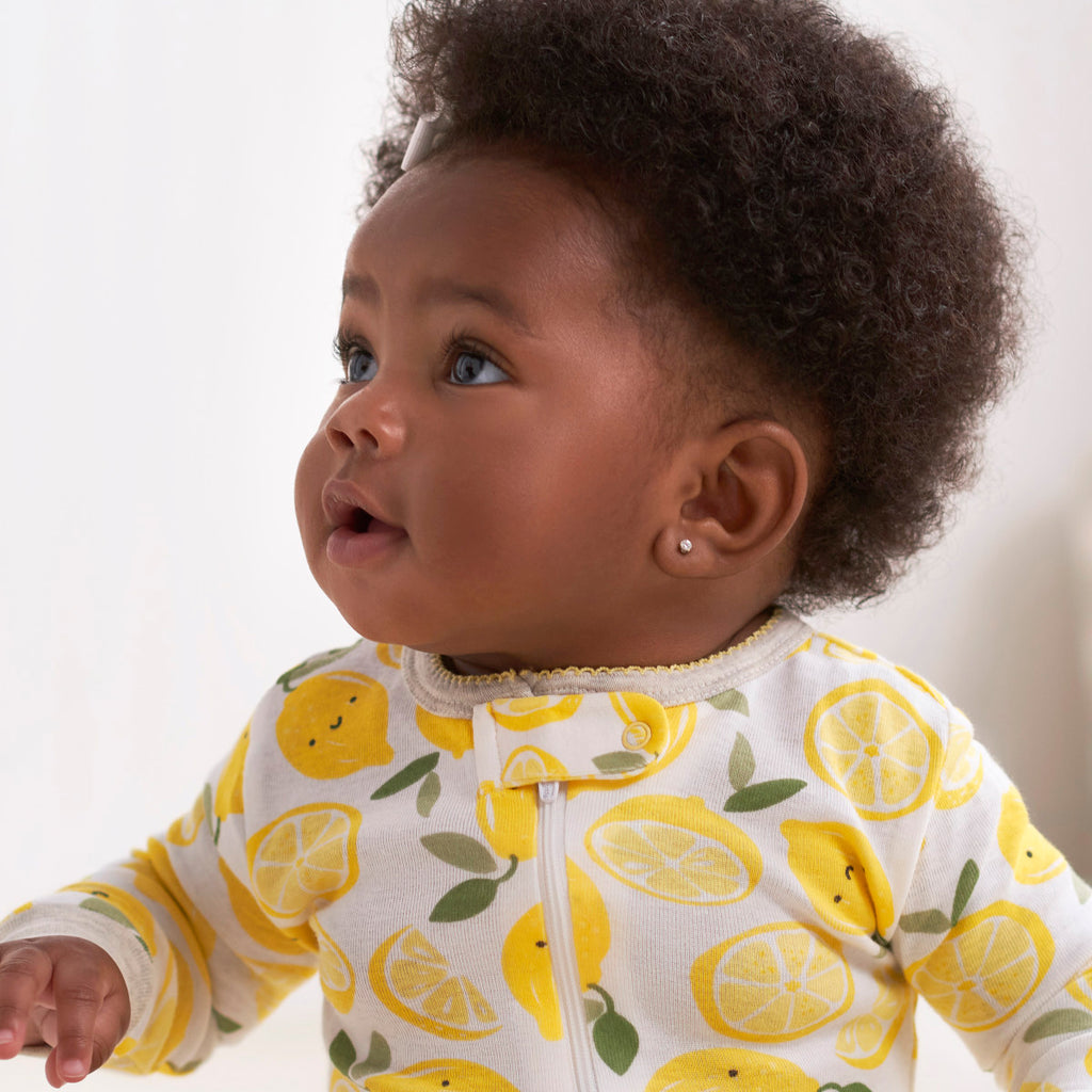 Mameluco Gerber Pack 2 Algodón Con Pies Ropa Dormir Bebé-18M
