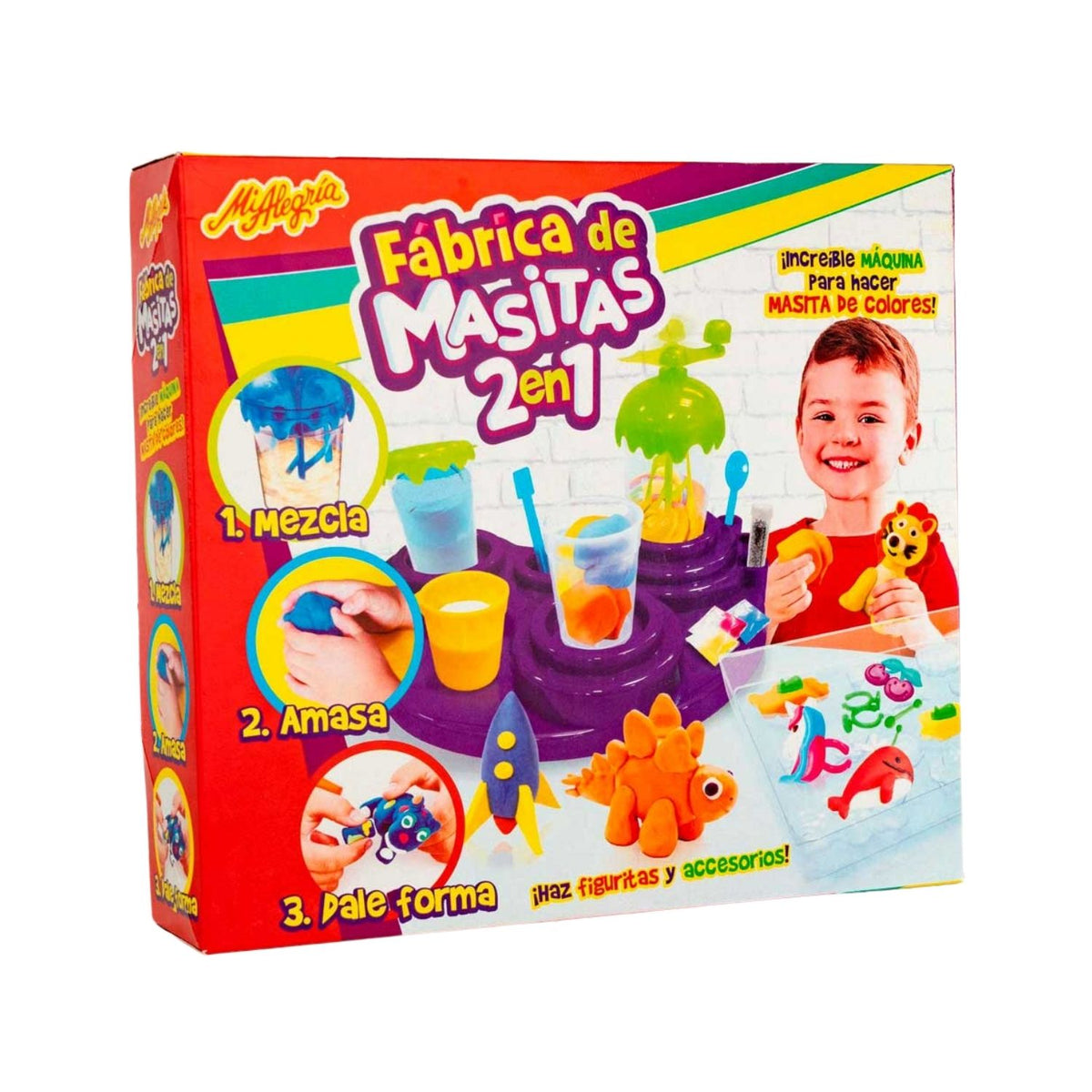 Fabrica De Masitas Niños Mi Alegria 2 En 1 Juego Didactico