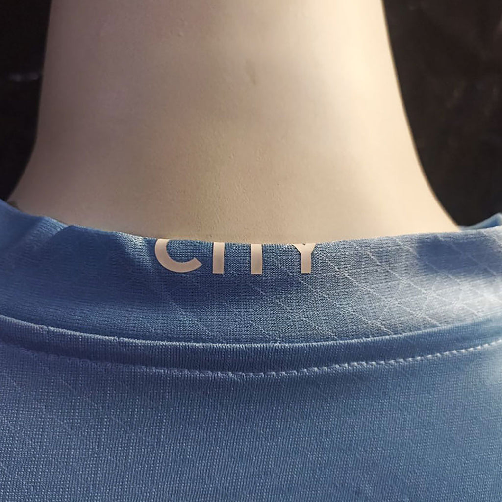 JERSEY PUMA MANCHESTER CITY LOCAL 23/24 MANGA CORTA AZUL CIELO TALLA L