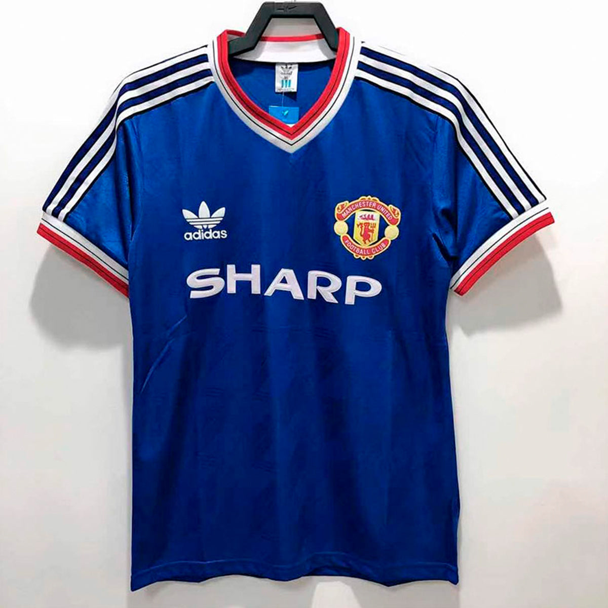 Jersey Retro Manchester United Visita 86 88 para Hombre