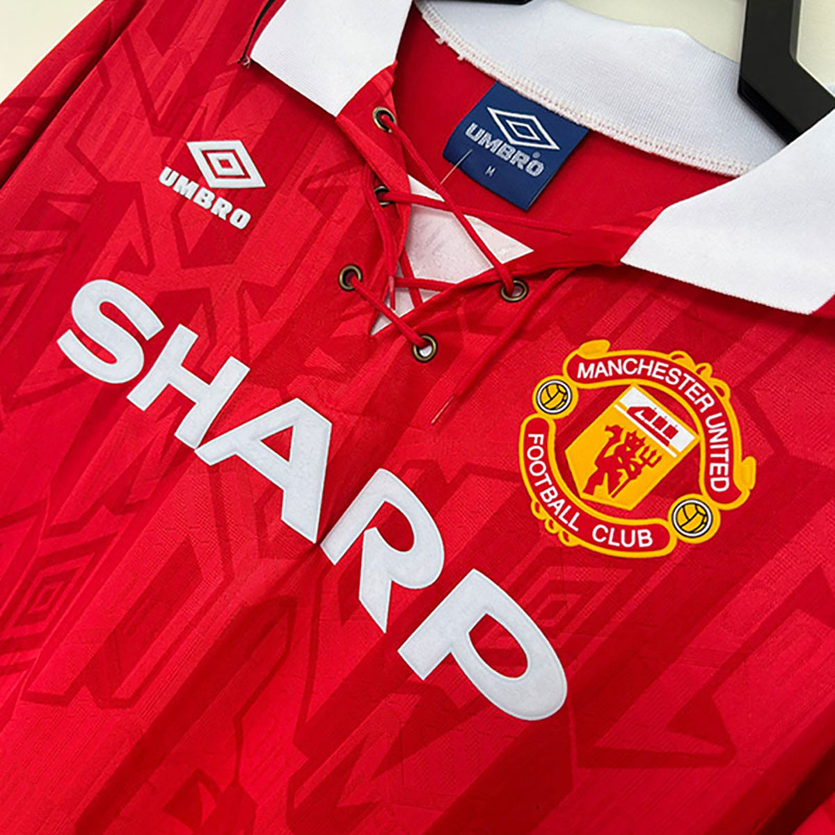 Jersey Retro Manchester United Local 92 94 para Hombre