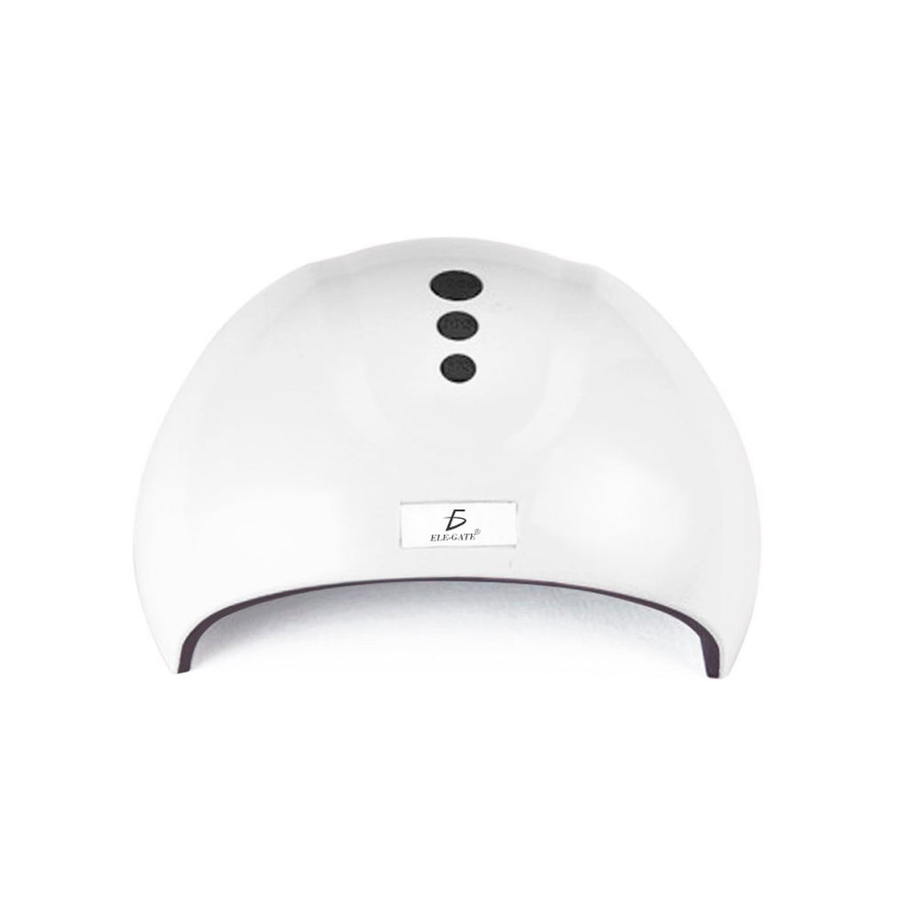 Lampara De Uñas 36w 12 Led Uv  Portátil Ele-gate - Blanco