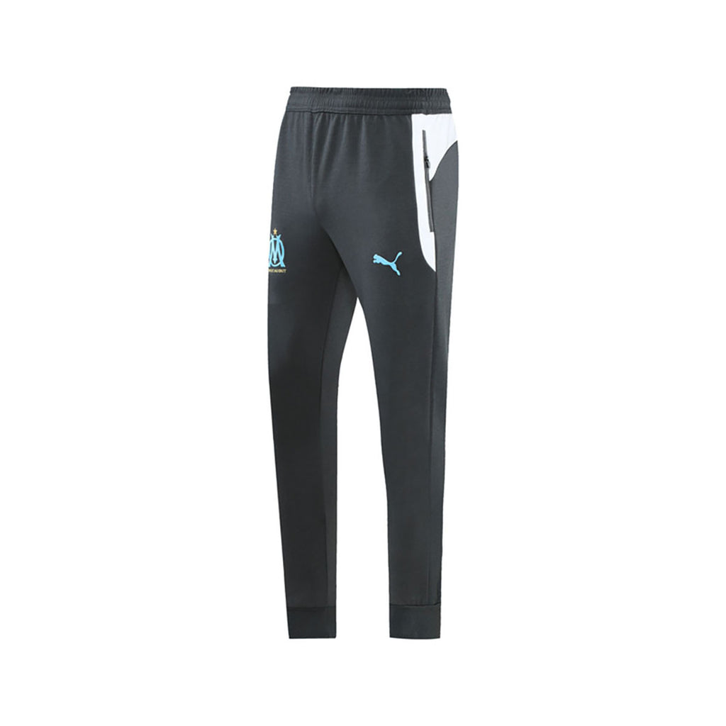 PANTS OLYMPIQUE BLANCO CON NEGRO T L