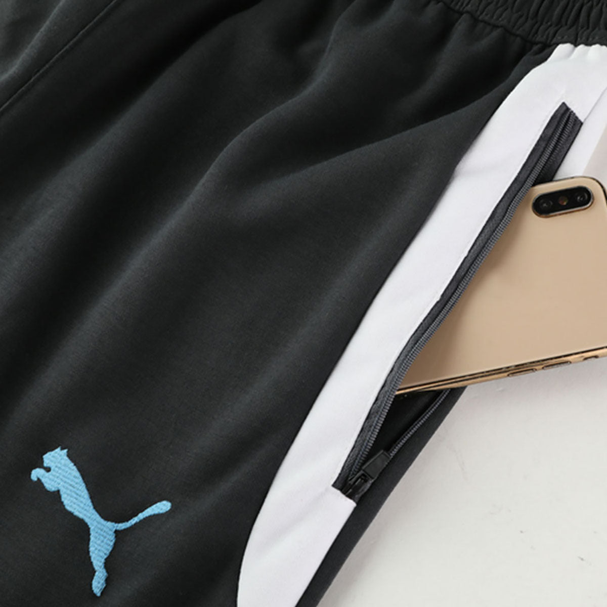 PANTS OLYMPIQUE BLANCO CON NEGRO T