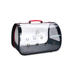 Transportadora Elegate Bolsa Mascota Arco Perro Gato Viaje Mediano Rojo