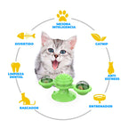 Juguetes Torre Placa Giratoria De Masticar Para Gato