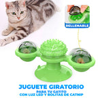 Juguetes Torre Placa Giratoria De Masticar Para Gato