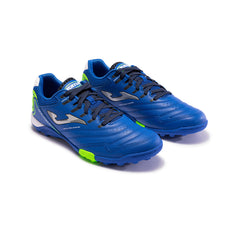 Tenis Fútbol Rápido Joma Turf Royal Fluor Diseño Flexible y Resistente