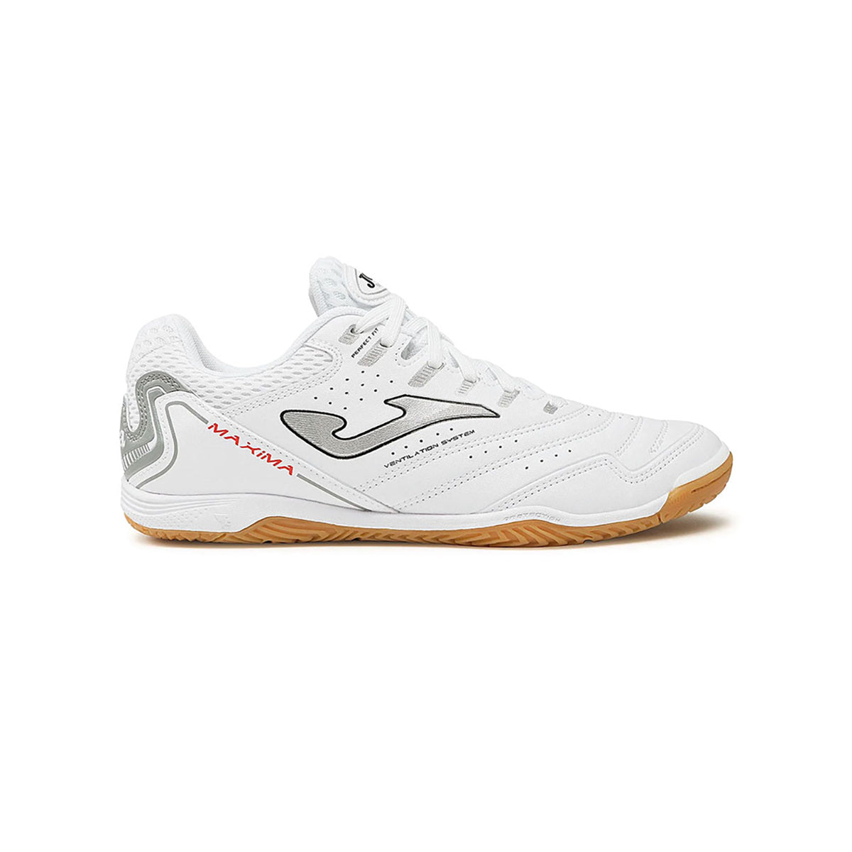 Zapatillas Joma Maxima 2302 para Fútbol Sala Resistentes Blanco