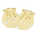 Mitones Gerber bebé gris amarillo 4 piezas antirrasguños-0-3M