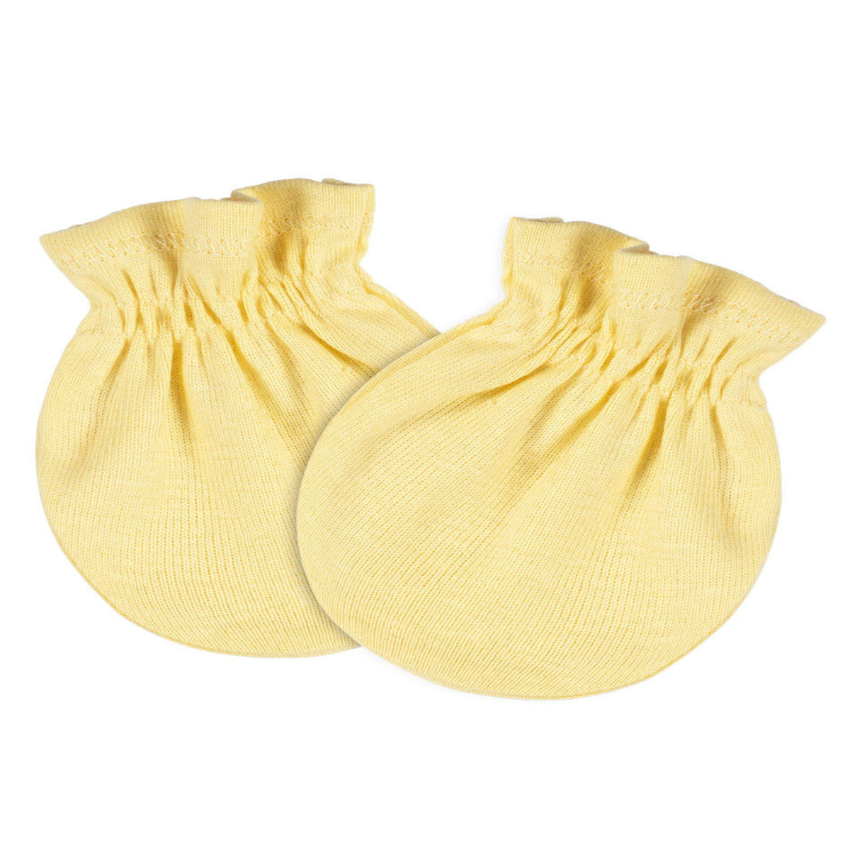 Mitones Gerber bebé gris amarillo 4 piezas antirrasguños-0-3M
