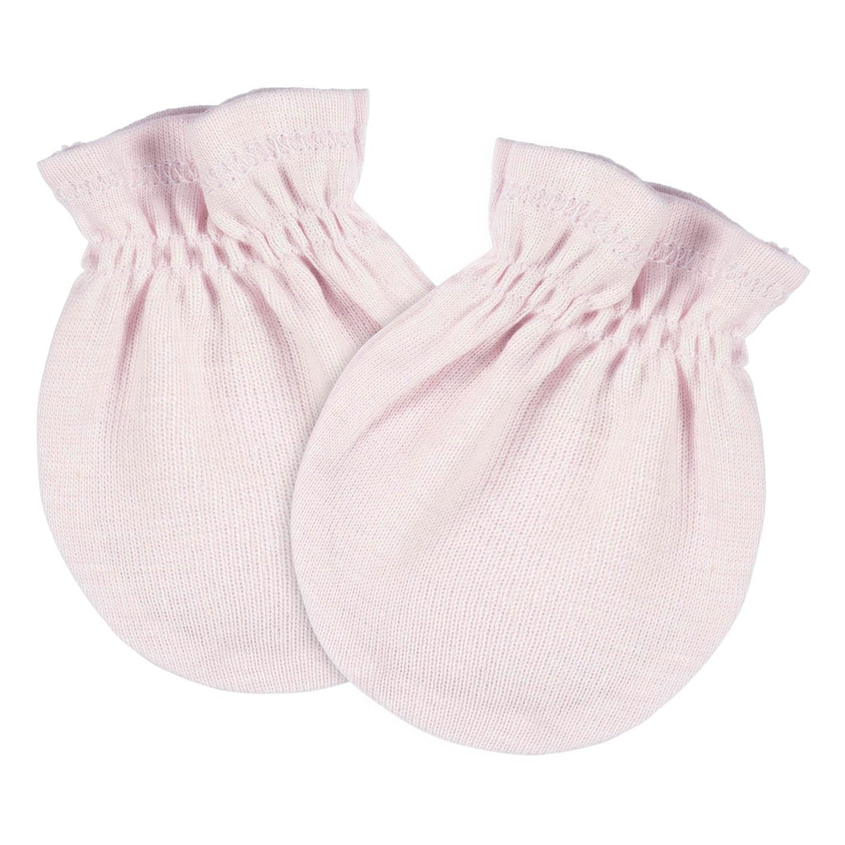 Mitones Gerber bebé rosa 4 piezas antirrasguños algodón 0-3m-0-3M